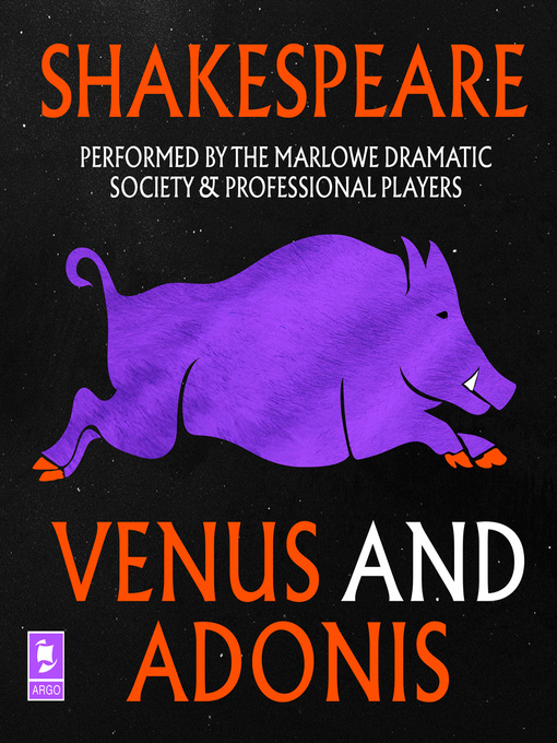 Title details for Venus and Adonis by William Shakespeare - Available